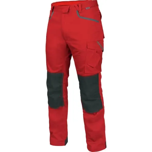 WÜRTH MODYF Bundhose Stretch X - professionelle Arbeitshose für Herren - Bundhose mit Reißverschluss - in der Größe 54 in Rot
