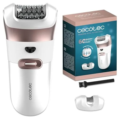 Cecotec SkinCare Depil-Action 6000 Epilierer mit Zubehör