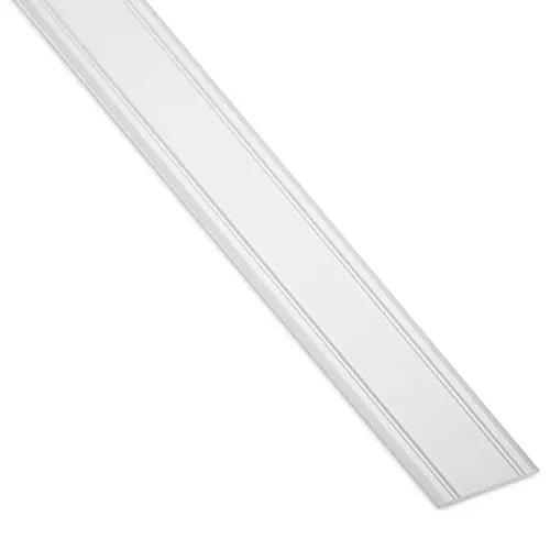 SOTECH 1 Stück Übergangsprofil Cross selbstklebend superflach Silber eloxiert Übergangsschiene Breite 30 mm Länge 100 cm Boden-Profil Ausgleichsprofil für Laminat, Fliesen, Parkett uvm.