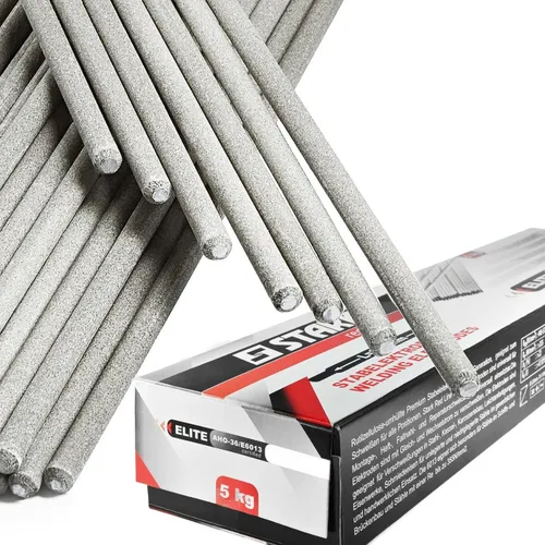 STARK Rutile Allround-Schweißelektrode - 3 x 350 mm - 5 kg - Schweiß-Zubehör, universelle Stabelektrode für Montage-, Heft- und Reparaturschweißungen, zuverlässiger Lichtbogen, leicht entfernbarer Schlacke, ideal für Stahl- und Kesselbau.