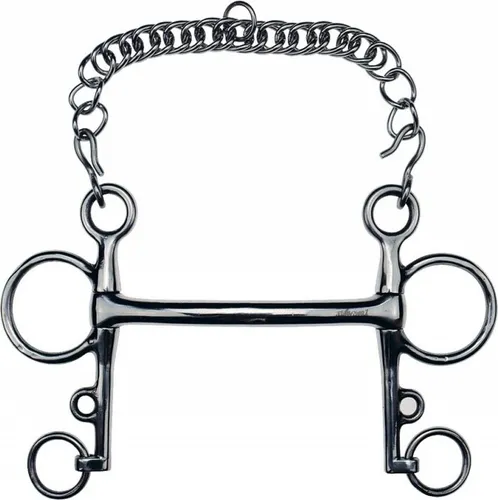 FEELING Stangenpelham, Gebiss, Größe:Mundstück 145 mm Mundstückstärke 14 mm