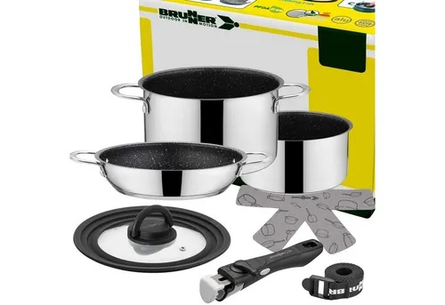 Camping-Töpfe & -Geschirr Weiß von Brunner