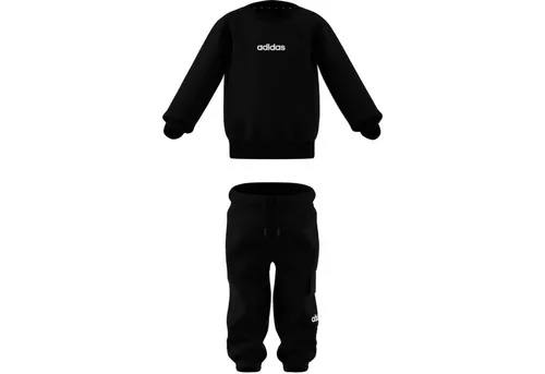 adidas Sportswear Trainingsanzug I LIN FL JOG (2-tlg) schwarz 86 - Baby-Hosen, sportlicher 2-tlg. Trainingsanzug aus 70% Baumwolle für besten Tragekomfort und optimale Bewegungsfreiheit.