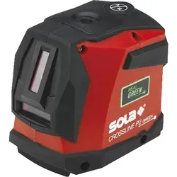 Sola Kreuzlinienlaser Crossline P2 Green – Präzisionslaser für bis zu 25m - Messtechnik: Laser, ideal für präzise Linienprojektion bei Bau- und Renovierungsarbeiten.