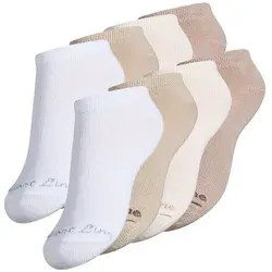 Yenita® Sneakersocken (8-Paar) in angenehmer Baumwollqualität beige|braun 23-26