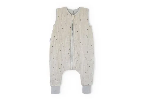 Ehrenkind Babyschlafsack aus Musselin - Premium Schlafsack mit Füßen - Schlafsäcke, aus 100% Bio-Baumwolle, ideal für heiße Sommernächte. Extra Beinfreiheit durch umstülpbare Füßchen, OEKO-TEX zertifiziert für empfindliche Babyhaut.