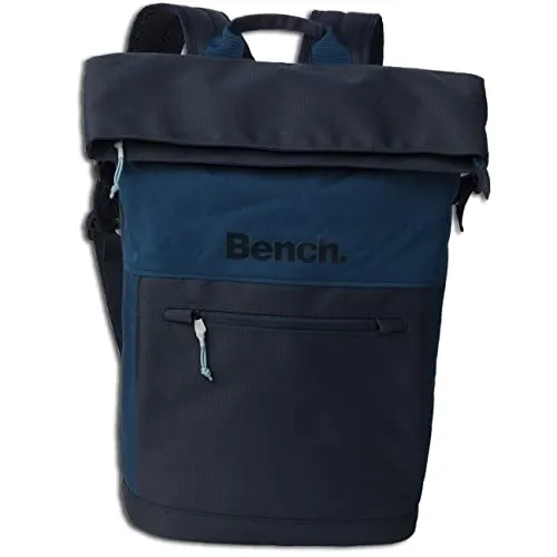 Bench Leisure Rucksack mit Laptopfach 45 cm - Fashion Rucksack mit erweiterbarem Volumen und strapazierfähigem Polyester, ideal für Schule oder Freizeit.