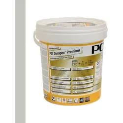 PCI Durapox® Premium Fugenmörtel Nr. 21 hellgrau 2kg - Hochwertiger Epoxidharzmörtel für die Verfugung von Fliesen im Innen- und Außenbereich. Garantiert eine brillante Fugenoberfläche und ist chemikalienbeständig sowie leicht zu reinigen.