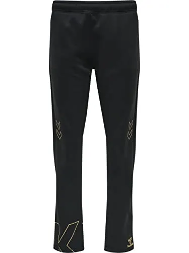 hummel Trainingshose schwarz S - Trainingsbekleidung aus 100% Baumwolle, bequem und ideal für Sport und Freizeit in Größe S.