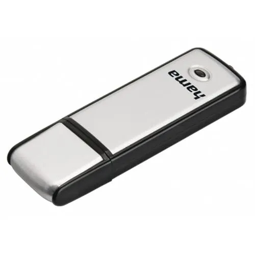 Hama USB-Stick Fancy 128GB, schwarz/silber