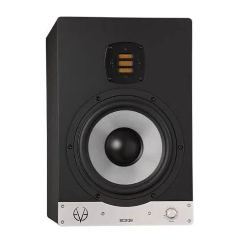 Eve Audio SC208 - 2-Wege Studio-Monitor, hoher Bedienkomfort und detaillierte Klangwiedergabe von 36 Hz bis 21 kHz