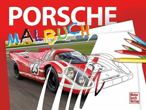 Porsche Malbuch