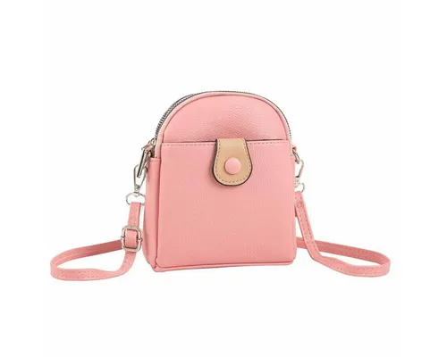 ITALYSHOP24 Schultertasche Damen Tasche Minibag Umhängetasche Geldbörse Handytasche Crossover, Brusttasche Bodybag Crossbody Hüfttasche Clutch leicht Gewicht