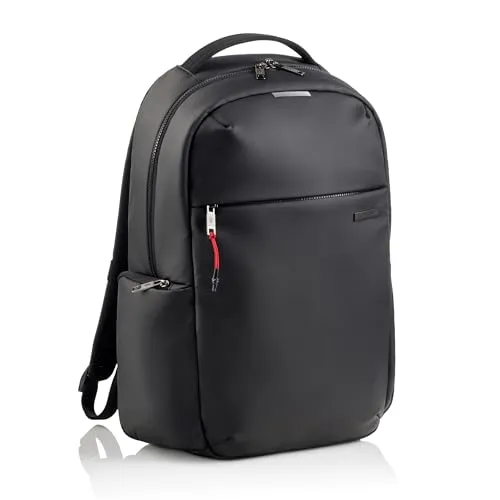 Miquelrius Unisex Mochila Grande Negra - Laptop-Rucksack - Tagesrucksäcke mit 22 l Fassungsvermögen, wasserabweisend und gepolstert für Laptops bis 16 Zoll, ideal für Reisen und Arbeit mit ergonomischem Design für maximalen Komfort.
