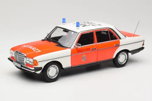 Norev Mercedes Benz W123 200 Ambulance 1984 1:18 von Norev
