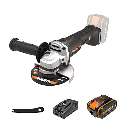 Worx Akku-Winkelschleifer WX812 20 V 4,0 Ah von Worx