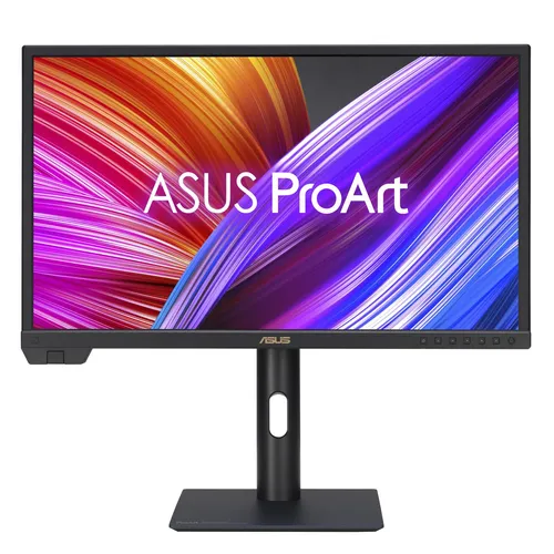 ASUS ProArt PA24US - 23,6 Zoll 4K IPS Monitor, blitzschnelle 2 ms Reaktionszeit und vielseitige Anschlussmöglichkeiten für kreative Profis