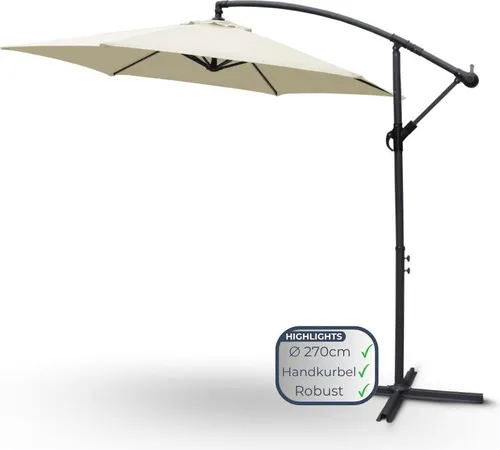 DELUKE Ampelschirm 270 cm