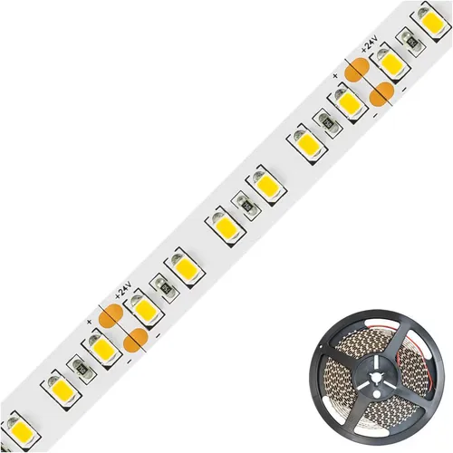 EVN ECO-Serie LED-Strip 5m-Rolle, 3000K - LED-Stripes für kreative Beleuchtungslösungen, flexibel und kürzbar, ideal für individuelle Anpassungen in Wohn- und Geschäftsräumen.