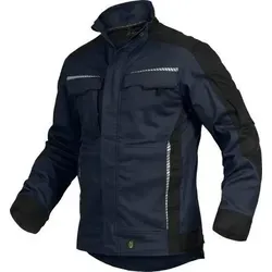 Leibwächter Flex-Line Jacke Marine/Schwarz 5XL - Arbeits- & Schutzkleidung mit Reflektoren für hohe Sichtbarkeit, verstellbaren Ärmelbündchen und zahlreichen Taschen für optimale Funktionalität. Waschfest und trocknergeeignet.