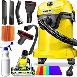 Karcher Wd3 V-15/6/20 1000W Universalstaubsauger Für Haus Und Werkstatt