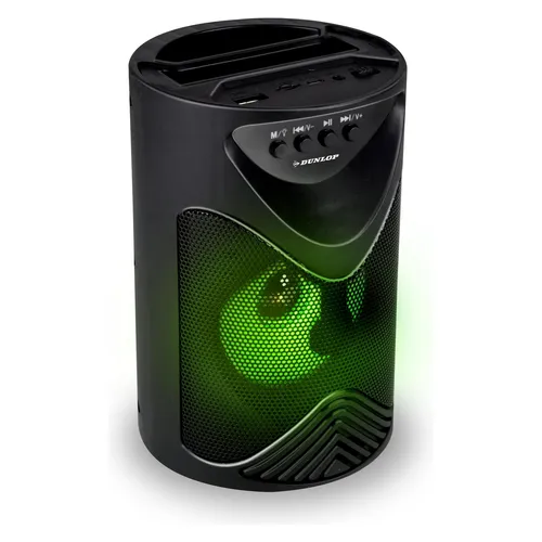 Dunlop TWS Bluetooth-Lautsprecher 15 W Schwarz