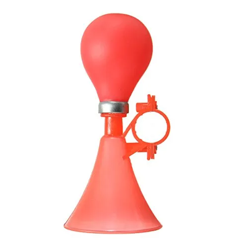 Alamor Squeeze Hupen Horn Sirene Glocke Zyklus Hooter für Kinder Kinder Fahrrad Fahrrad 4colour - rot