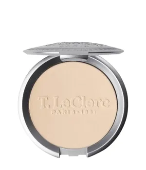 T.LeClerc Dermophile Pressed Powder Nr. 05 - Camelia - Kompaktpuder für ein makelloses Finish, ideal für unterwegs mit integriertem Spiegel und Quaste. Mattiert und verlängert die Frische des Make-ups.