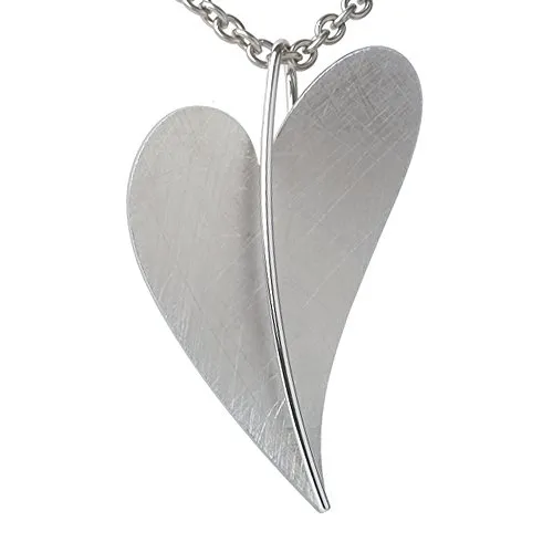 Ernstes Design Anhänger Herz groß Edelstahl, AN211 von Ernstes Design