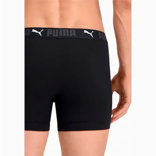 Puma Boxershorts Black XL - TransDRY Technologie - Herren-Boxershorts mit TransDRY Technologie für effiziente Feuchtigkeitsregulierung und schnelles Trocknen. Ergonomische Passform aus Bio-Baumwolle für optimalen Komfort und Bewegungsfreiheit.
