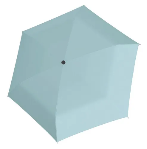 Knirps U.200 Ultra Light Duomatic Taschenschirm - Ice - Leichter Taschenschirm mit Auf-Zu-Automatik, ideal für Reisen. Mit nur 185 g und 26 cm geschlossen passt er perfekt in jede Handtasche.