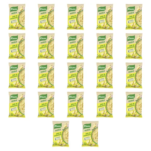 Knorr Nudle ser w ziołach 61 g X22 Knorr 8710447956892 von Knorr