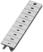 Klemmenmarkierung PHOENIX CONTACT ZB 5,LGS:101-110