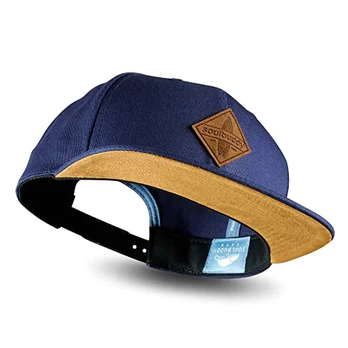Soulbuddy Snapback Cap Herren - Stylische Unisex Streetwear - Vielseitige Snapback Cap in One Size (55-60 cm) mit verstellbarem Verschluss. Hochwertige Verarbeitung und minimalistisches Design machen sie zum idealen Begleiter für Alltag und Freizeit.