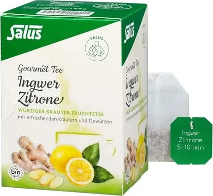 INGWER ZITRONE Tee Salus Filterbeutel 15