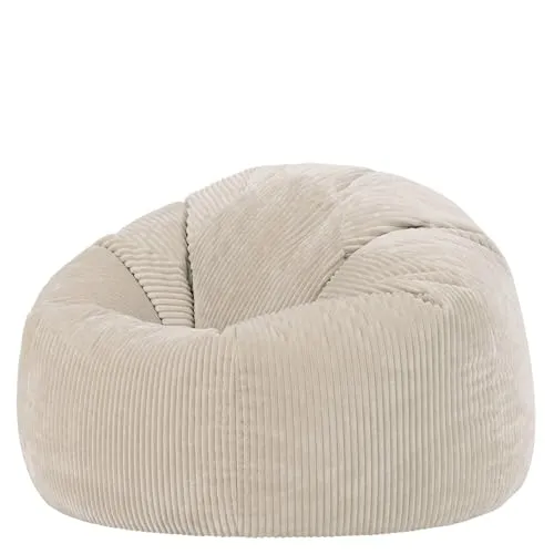 Icon Kingston Sitzsack Cord, Beige von Icon