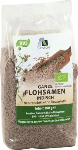 FLOHSAMEN INDISCH ganz Bio 300 g