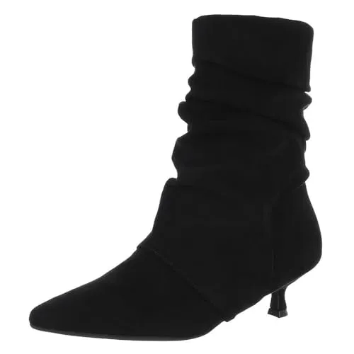 Ital Design Damenschuhe Stiefeletten DES8065 – Elegante Klassiker - Stilvolle Stiefelette in Schwarz mit raffiniertem Schaft und seitlichem Reißverschluss. Ideal für vielseitige Kombinationen zu Jeans oder Kleidern. Perfekt für Alltag und besondere Anlässe.