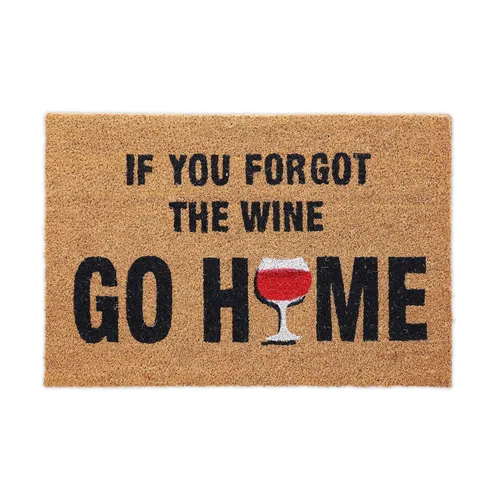 Fußmatte kokos  Türvorleger Rutschfester Fußabtreter Eingangsmatte wetterfest