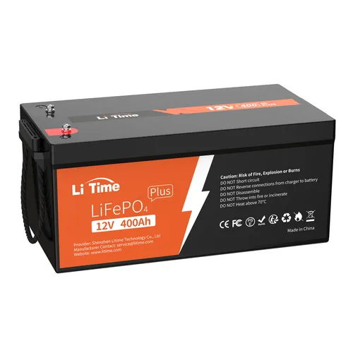 Refurbished LiTime LiFePO4 400Ah 12V Lithium Batterie 5,12kWh für Solar✅0% MwSt.