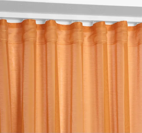 Beautex Gardine Transparente Gardine Dolly, wählbar mit Kräusel- und Ösen- Aufhängung (2 St), Ösen, transparent