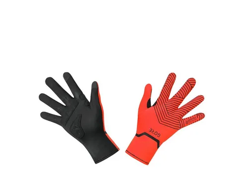 GORE® Wear C3 GTX Stretch Mid Gloves Fireball Black - Wanderschuhe mit GORE-TEX INFINIUM™ Technologie für winddichten, atmungsaktiven Schutz. Ideal für Outdoor-Aktivitäten, bieten sie hervorragenden Grip und Touchscreen-Kompatibilität.