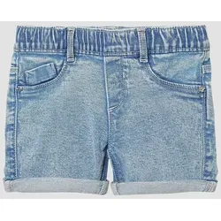 s.Oliver Mid Rise Jeans-Shorts mit Elastikbund in Blau von s.Oliver