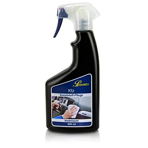 Petzoldts Kfz-Kunststoff-Pflege für Matt- und Seidenmattoberflächen, Innenraum Spray zur perfekten Auto-Cockpitpflege und Interior-Reinigung; mit hochwertigen UV-Schutz 500 ml