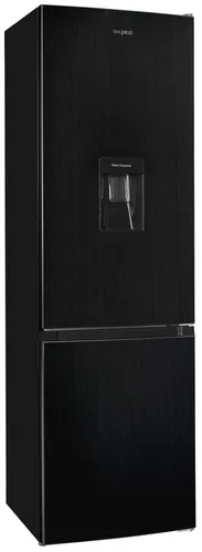 Exquisit KGC265-70-WS-040D Stand Kühl-Gefrierkombination - Kühlschrank mit 260 L Volumen, integriertem Wasserspender, LED Beleuchtung und praktischer Gemüseschublade. Ideal für moderne Küchen!