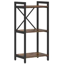 vidaXL Bücherregal in Raucheiche von vidaXL