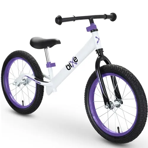 Bixe 16 Zoll Kinder Laufrad - Balance Bike für Kinder von 5 bis 9 Jahren - Kinderfahrzeuge: Ideal für den Einstieg ins Radfahren, fördert das Gleichgewicht und die Sicherheit mit hochwertiger Konstruktion und leichtem Aluminiumrahmen.