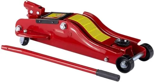 Cartrend Rangierwagenheber hydraulisch 2t - Wagenheber für tiefergelegte Fahrzeuge, flach und hydraulisch, mit einer Tragkraft von 2 t, ideal für PKW und einfach in der Handhabung.