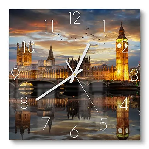 Wanduhren Blau von DEQORI