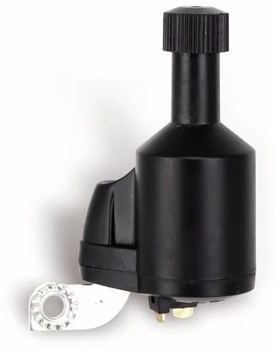 Filmer 40021 Fahrrad-Dynamo 6V/3W links - Hochwertiger Dynamo für Fahrräder, kompakt und robust aus Kunststoff. Ideal für zuverlässige Beleuchtung auf Fahrten bei Dunkelheit.